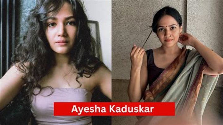 Ayesha Kaduskar Height, Weight, Net Worth, Age, Birthday, Wikipedia, Who, Instagram, Biography