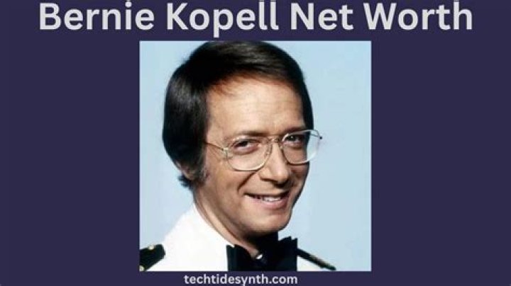 Bernie Kopell Net Worth, Income, Salary, Earnings, Biography