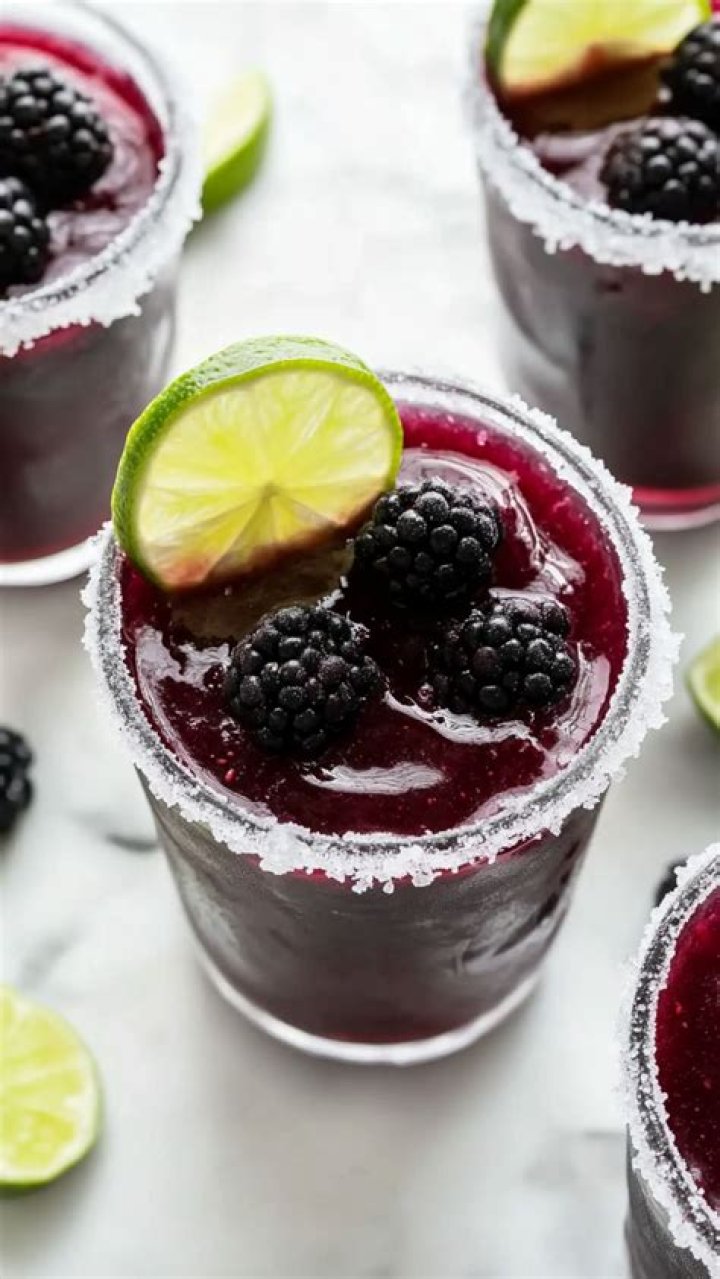 Blackberry Margarita - Celebrating Sweets