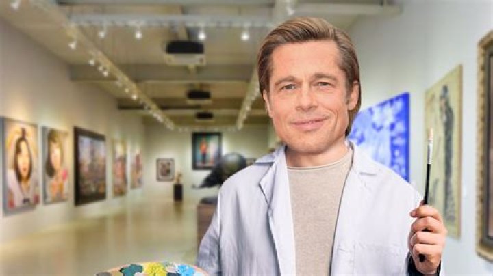 
Brad Pitt’s Artwork Is On Display At The Finland Gallery 