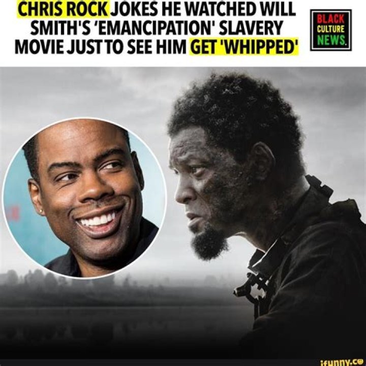
Chris Rock jokes about watching Will Smith’s Emancipation to ‘watch him getting whipped’ 