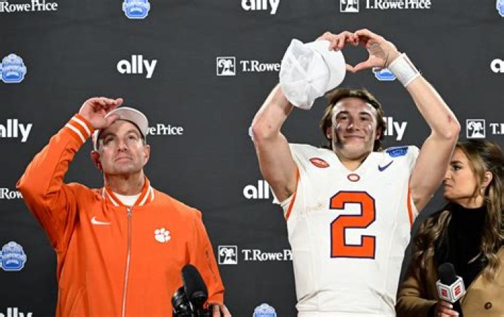 Clemson QB Cade Klubnik Parents Are Tod & Kim: His Brother Reed Plays Football At Yale