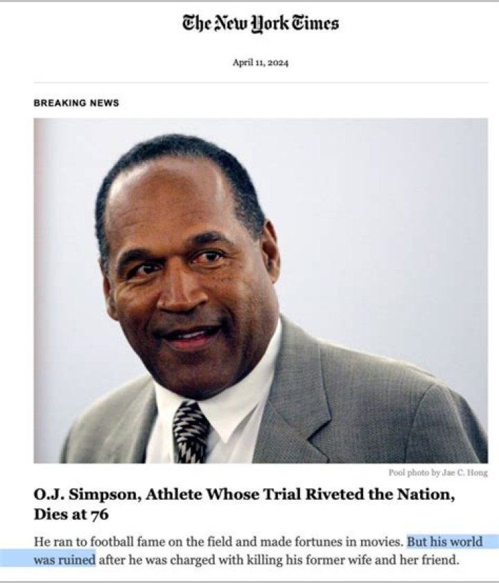 
Controversial Running Back Oj Simpson New Video Emerges On Twitter 