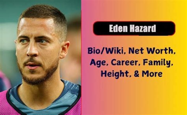 Eden Hazard Age, Wikipedia, Biography, Children, Salary, Net Worth, Parents.