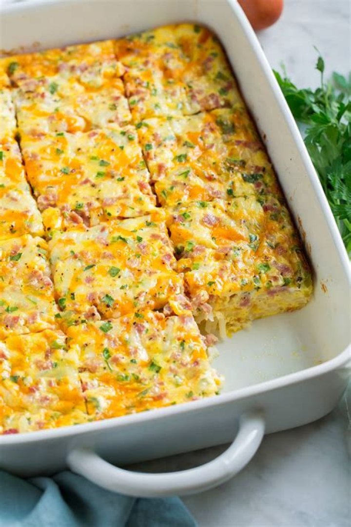 Egg Casserole - Celebrating Sweets