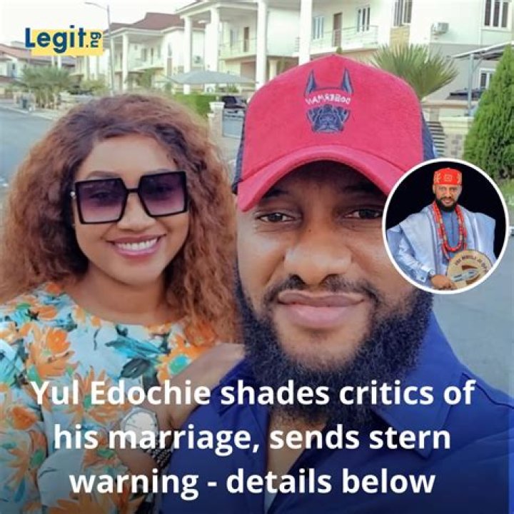 
‘Envy Is Destroying Our People’- Yul Edochie Shades Critics 