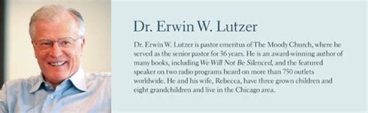 Erwin Lutzer – Net Worth, Age, Wikipedia, Biography, Height, Family