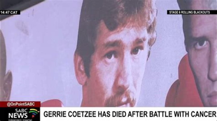 Gerrie Coetzee Net Worth At Death