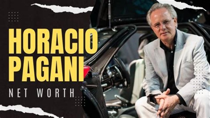 Horacio Pagani Net Worth, Salary, Source of Income, Early Life, Career, Haight & More.
