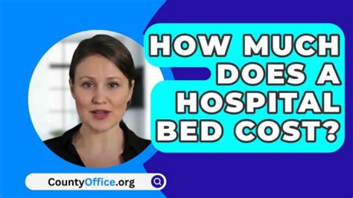 How much does a hospital bed cost