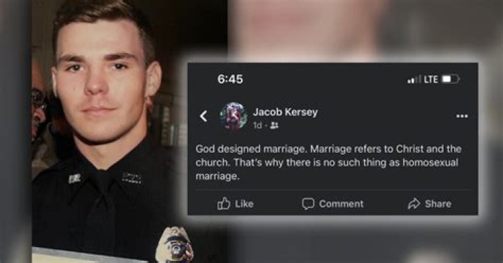 
How old is Jacob Kersey? Georgia cop resigns after posting ‘there’s no such thing’ as gay marriage 