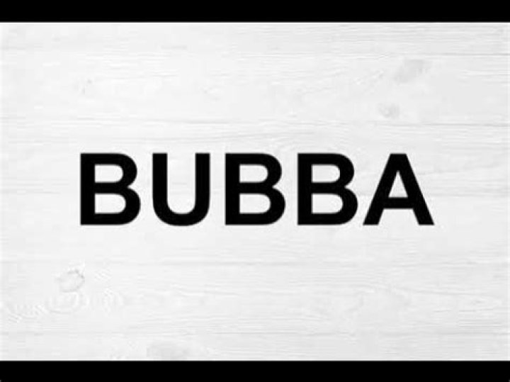 How to pronounce bubba