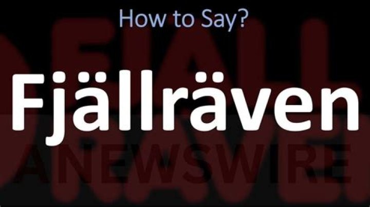 How to pronounce fjallraven