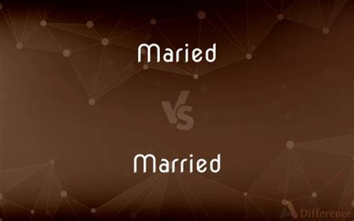 How to spell married