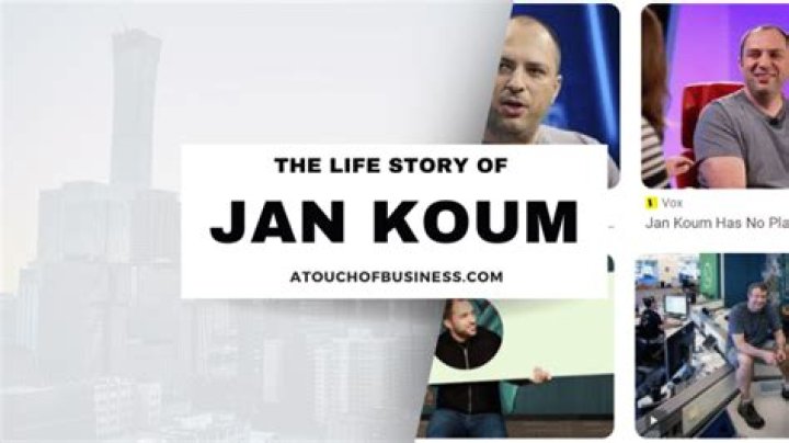Jan Koum Dating, Affairs, Girlfriend, Gay, Height, Age, Bio, Net worth, Wiki