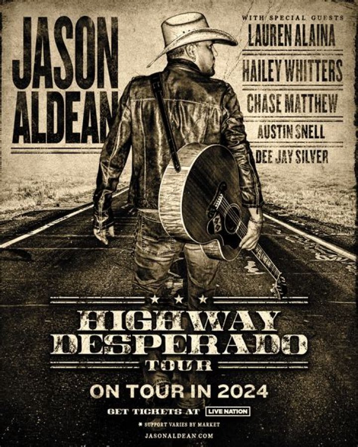 
Jason Aldean Highway Desperado Tour 2023: Tickets, where to buy, dates, venues and more 