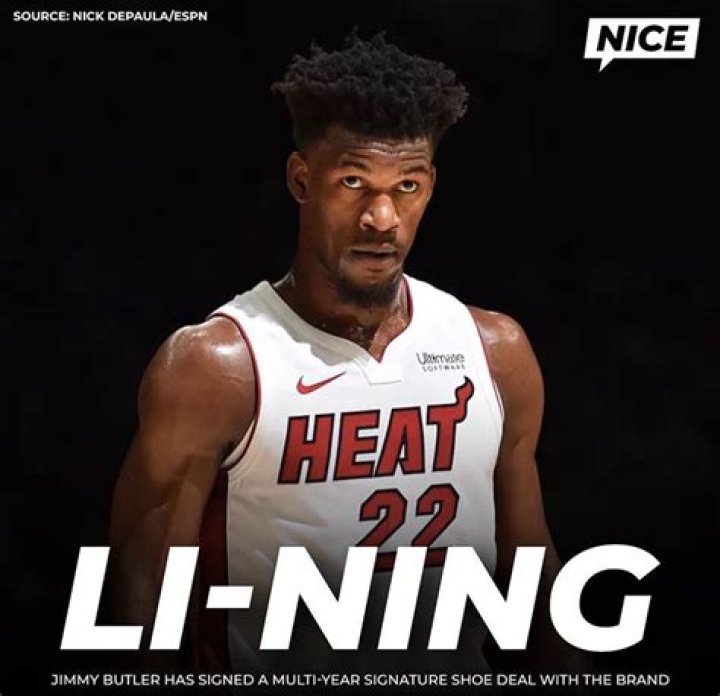 Jimmy Butler Alo Sponsorship and Shoe Deal With Li Ning