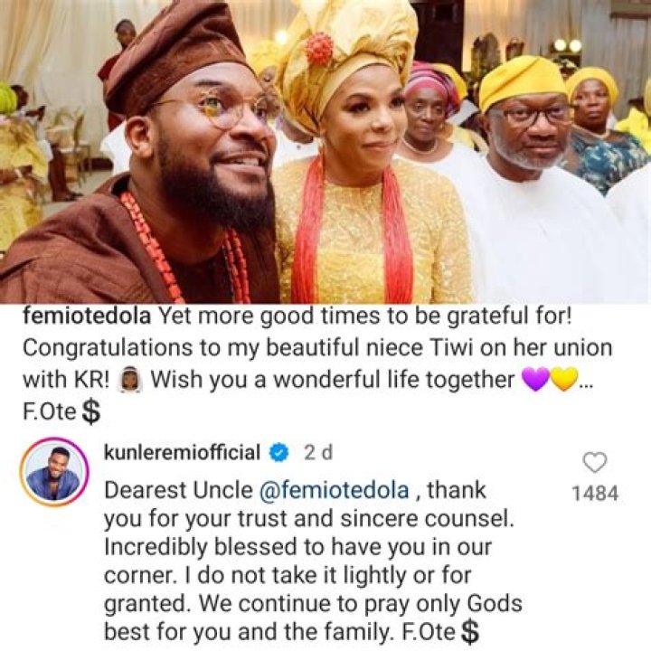 
Kunle Remi Has Expressed His Gratitude 