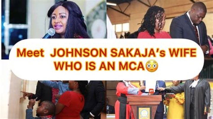Meet Johnson Sakaja Wife June Ndegwa: Who Are The Kenyan Politician Parents?