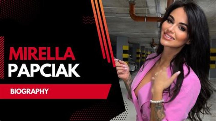 
Mirella Papciak Height, Weight, Net Worth, Age, Birthday, Wikipedia, Who, Nationality, Biography 