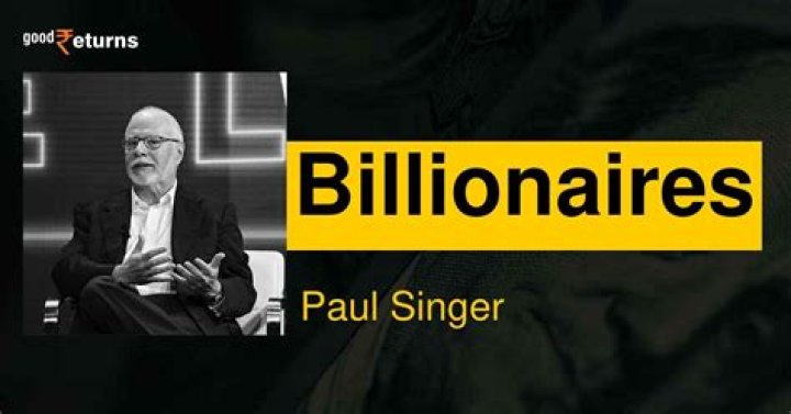 Paul Singer Net Worth
