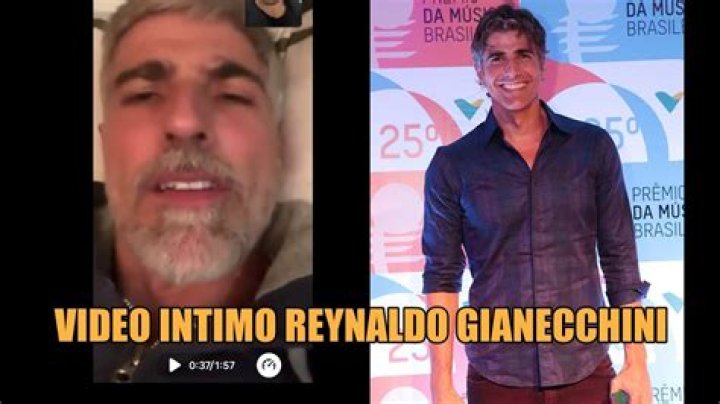 Reynaldo Gianecchini Video Viral On Twitter: Explicit Webcam Footage