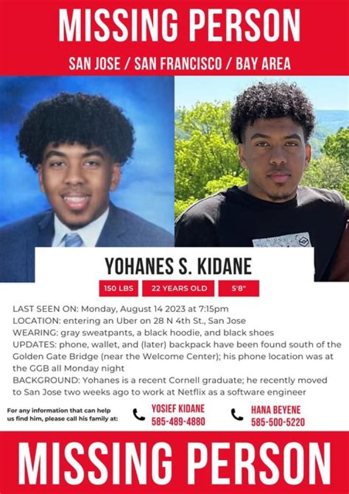 San Jose Yohanes Kidane Missing Update 2023: Is He Found Yet?
