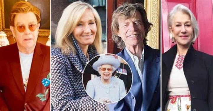 
She’s earned her rest: Sir Elton, Mick Jagger, Helen Mirren, J.K. Rowling pay homage to Queen 