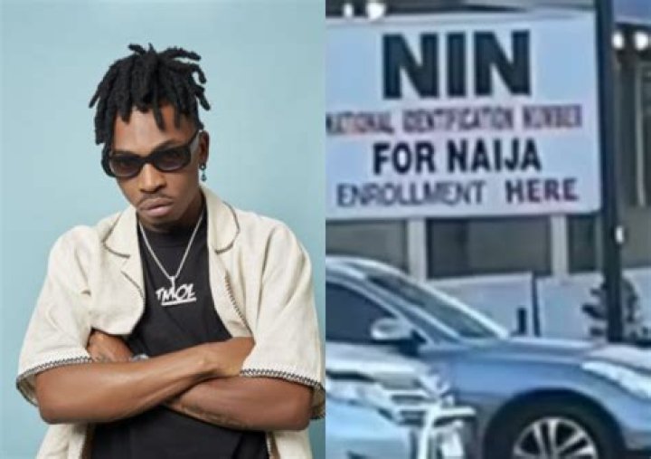 
Singer Mayorkun Shocked To See Nigerian NIN Registration Center In USA 