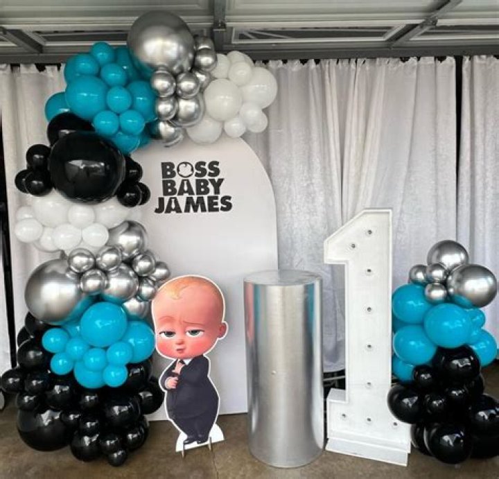 
Skillibeng Hosts Boss Baby Themed Bash For Son’s Emhal’s 1st Birthday 
