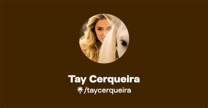 
Tay Cerqueira Reddit Video On Twitter: Age And Wikipedia Details 