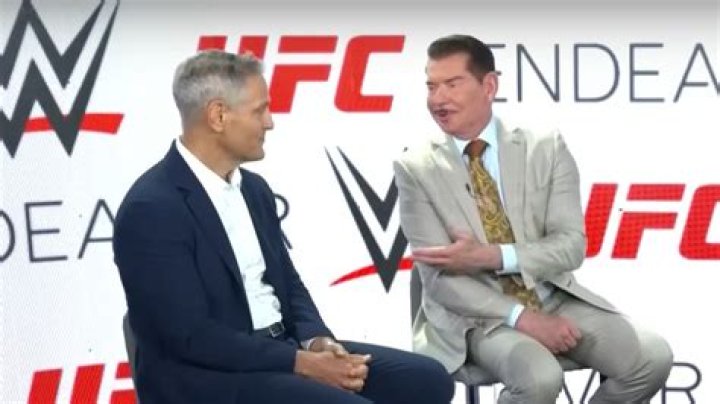 
Vince McMahon’s new look compared to John Waters after WWE-UFC merger announcement 