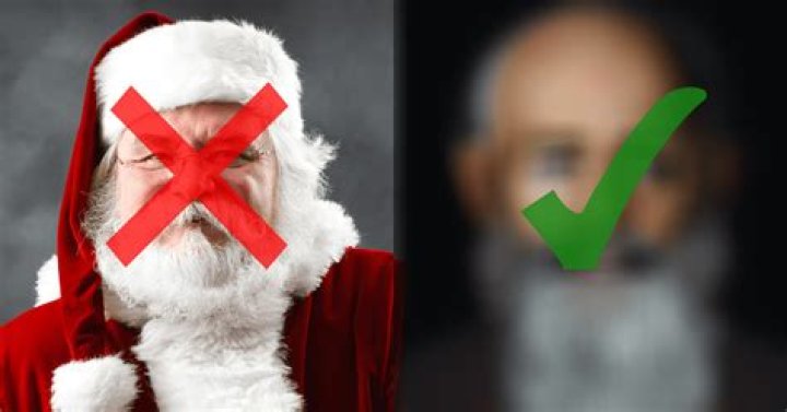 What does the real santa look like