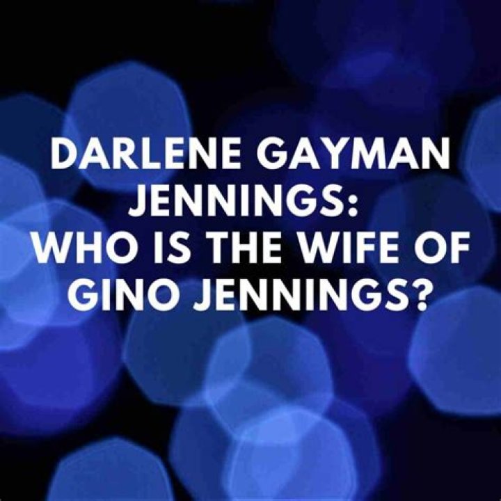 Who is Darlene Gayman? : Gino Jennings’ Kids