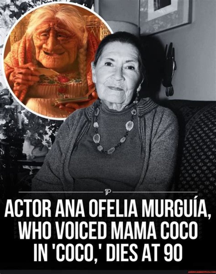 Who voiced Mama Coco? Meet Ana Ofelia Murguía